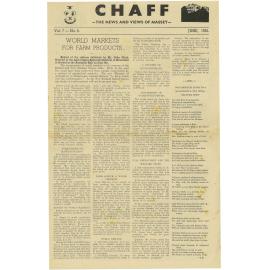 Chaff, 7(6), 1955-06