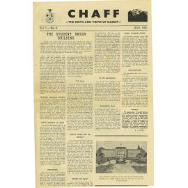 Chaff, 7(8), 1955-07