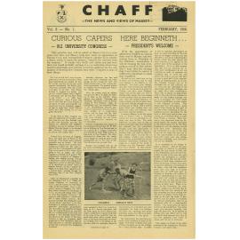 Chaff, 8(1), 1956-02