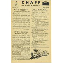 Chaff, 8(3), 1956-03 