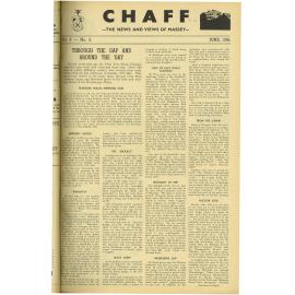 Chaff, 8(6), 1956-06