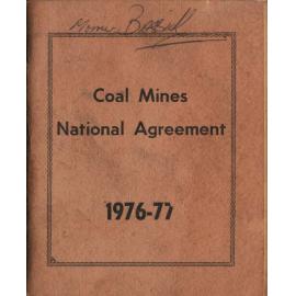 Coal mines national agreement