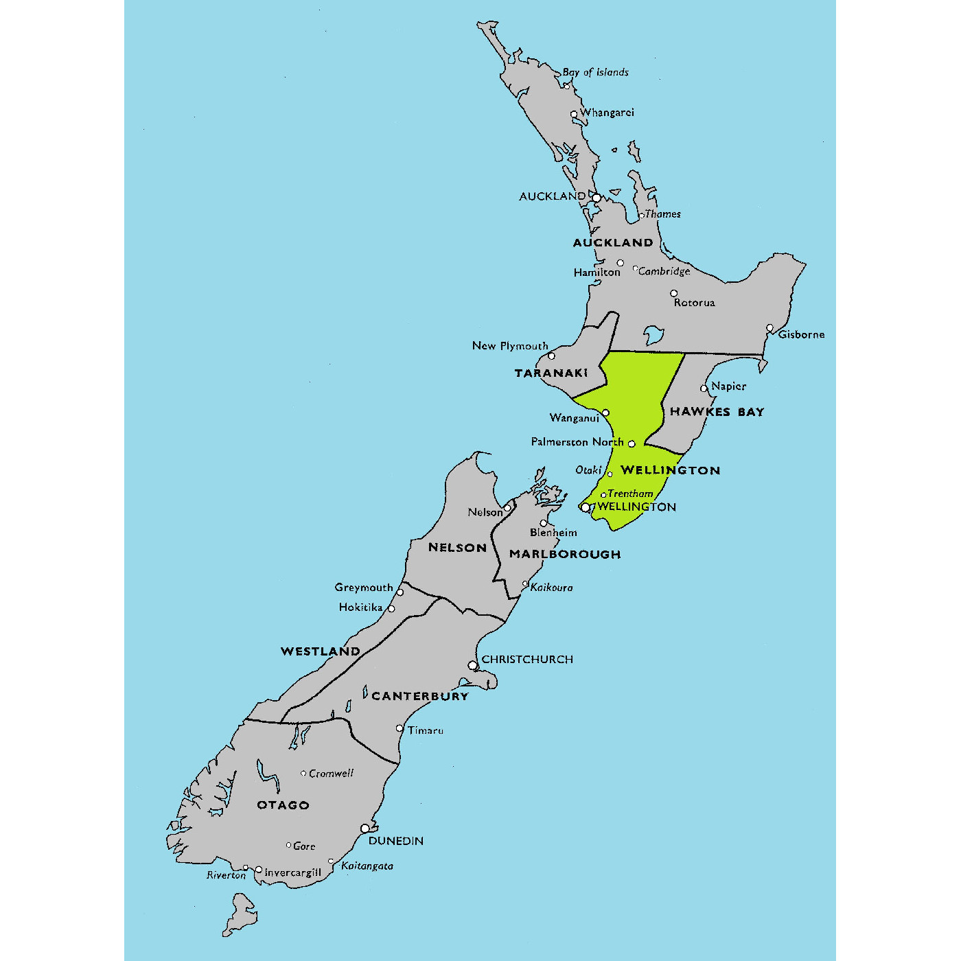 Dairy Companies Timeline, Wellington Province, 1882-2001