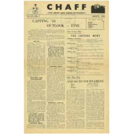 Chaff, 10(2), 1958-03