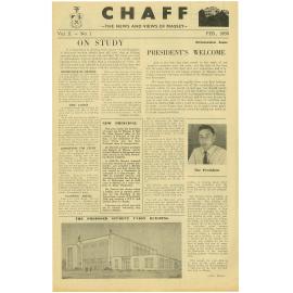 Chaff, 11(1), 1959-02