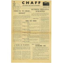 Chaff, 11(2), 1959-03
