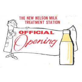 The New Nelson Milk Treatment Station – Official Opening, 12 April 1961