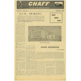Chaff, 12(8), 1961-03
