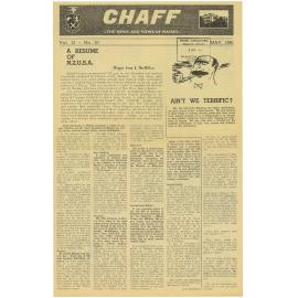 Chaff, 12(10), 1961-05