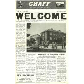 Chaff, 12(13), 1961-08