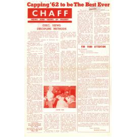 Chaff, 13(2), 1962-04-10