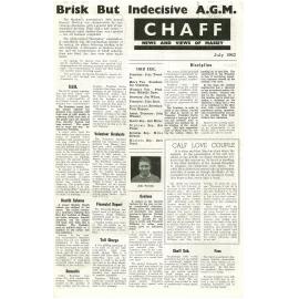 Chaff, 1962-07
