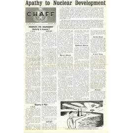 Chaff, 14(2), 1962-08