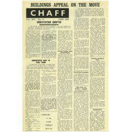 Chaff, 14(8), 1963-06