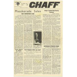 Chaff, 19(1), 1966-07