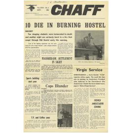 Chaff, 19(2), 1966-09