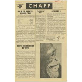 Chaff, 19(10), 1967-08-11