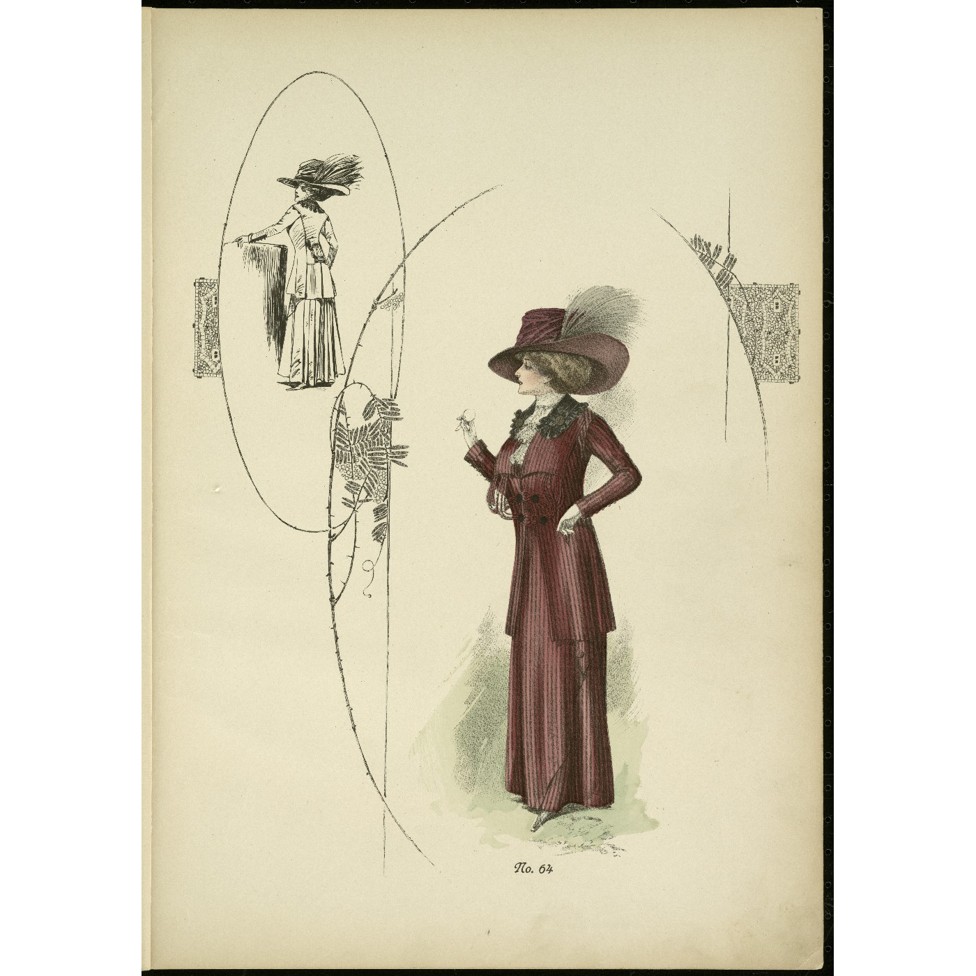 French and German fashion catalogues, early to mid-20th century