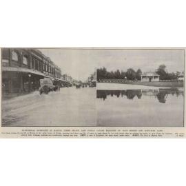 Flooding in Marton, April 1935