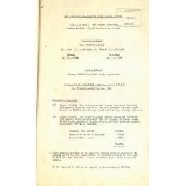 Mangawhata Co-operative Dairy Company Limited. Annual Report and Balance Sheet for the ten months ended 31 May 1961