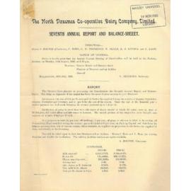 North Tiraumea Co-operative Dairy Company Limited. Annual Report and Balance Sheet for the year ended 30 June 1921