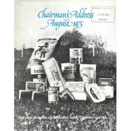 New Zealand Co-operative Dairy Company; Limited. Chairman's Address; 1975