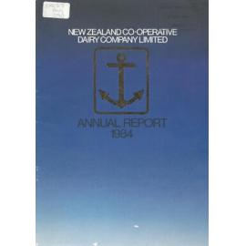 New Zealand Co-operative Dairy Company; Limited. Annual Report for the year ended 31 May 1984