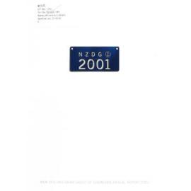 New Zealand Dairy Group of Companies. Annual Report for the year ended 31 May 2001