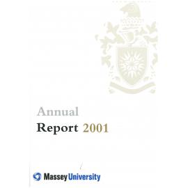 Massey University Annual Report, 2001