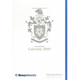 Massey University Calendar, 2000