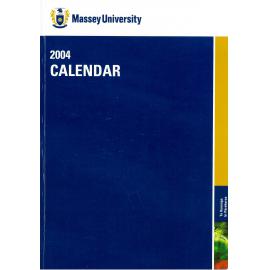 Massey University Calendar, 2004