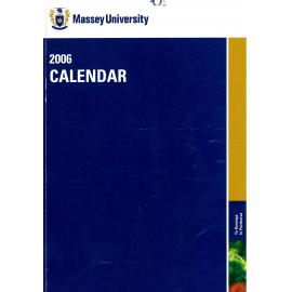 Massey University Calendar, 2006