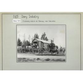 Hawke’s Bay Dairy Factory Company Limited. Stanway skimming station, circa 1910