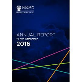 Massey University Annual Report, 2016