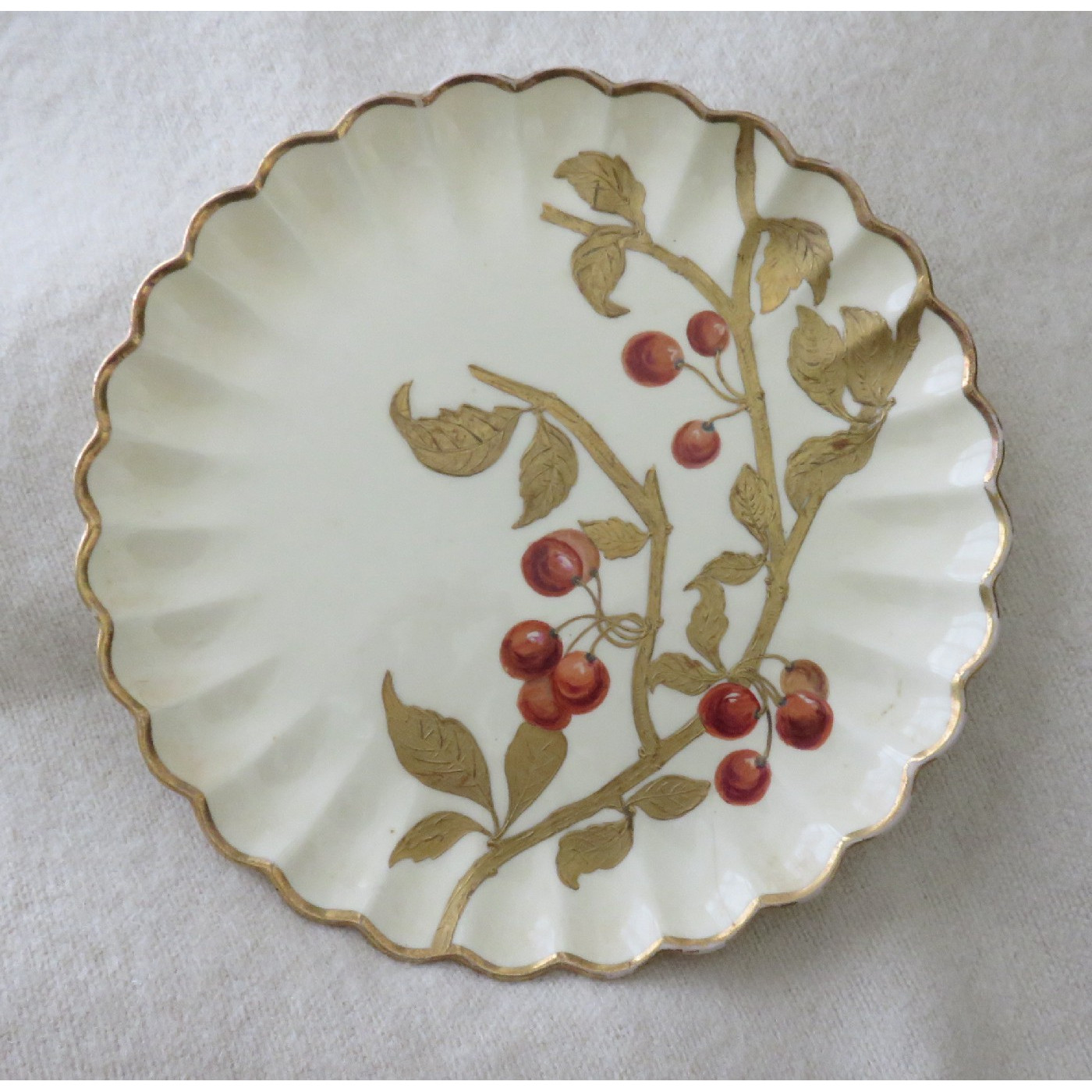 Spode Copeland plate, c.1875-1890