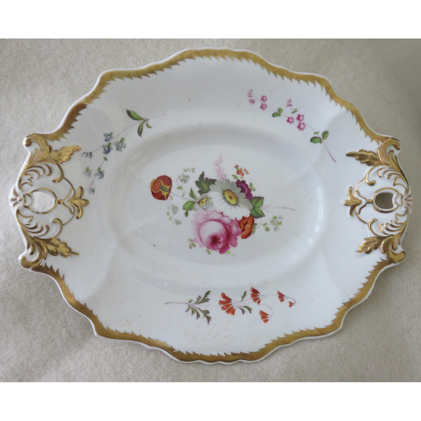 Porcelain plate, nineteenth century