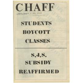 Chaff, 52, 1985-09-25