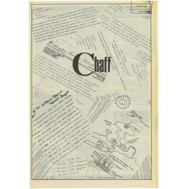 Chaff, 56(5), 1989-04-05