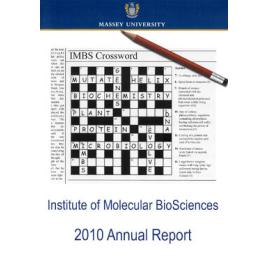 Annual Report of the Institute of Molecular Biosciences, 2010