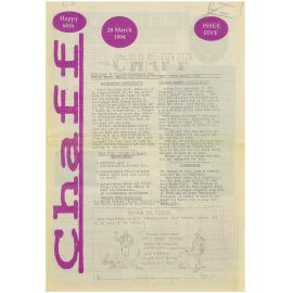 Chaff, 61(5), 1994-03-28