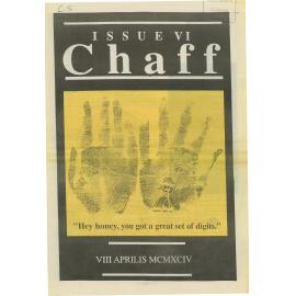 Chaff, 61(6), 1994-04-08