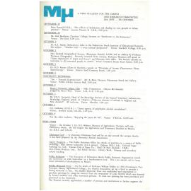 MU, 28 September - 5 October 1969