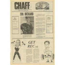 Chaff, 51(1) [Issue 5], 1984-03-21