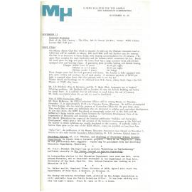 MU, 10-16 November 1969