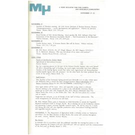 MU, 17-23 November 1969