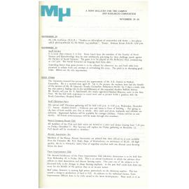 MU, 24-30 November 1969