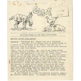 Chaff, 3(1), 1936-04