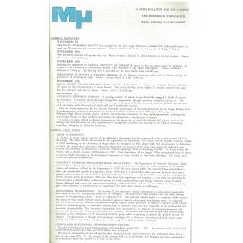 MU, 22 November 1970