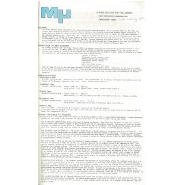 MU, 28 February 1971