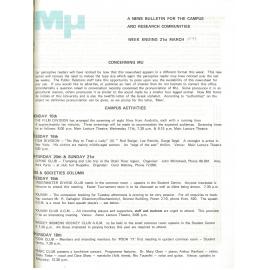 MU, 21 March 1971